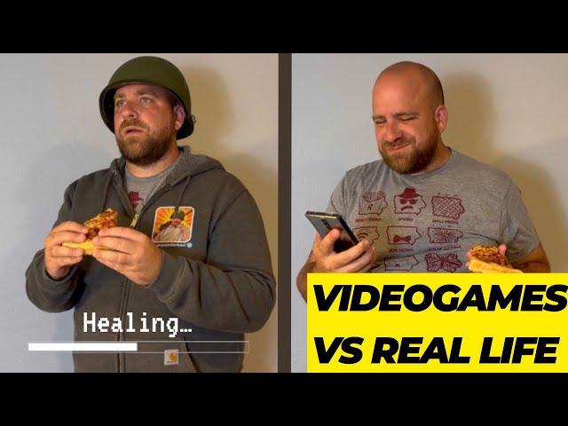 Videogames vs Real Life