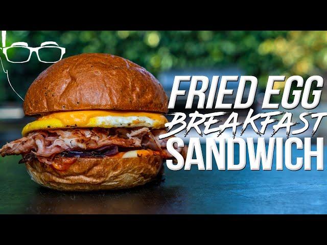 THE PERFECT FRIED EGG BREAKFAST SANDWICH | SAM THE COOKING GUY 4K