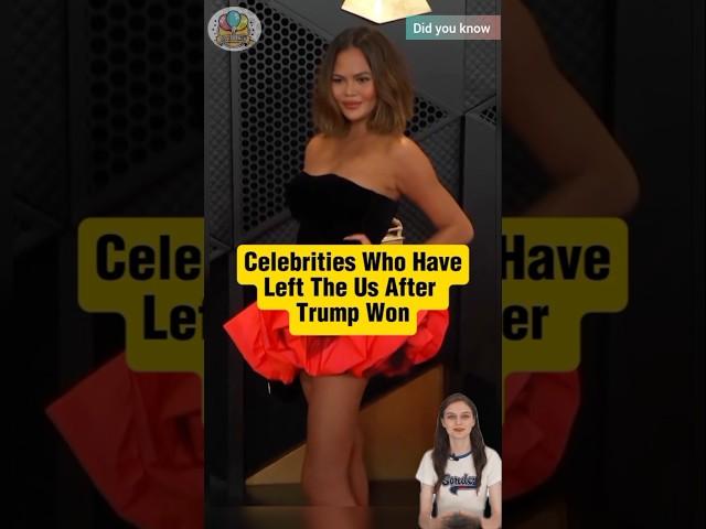 Celebrities who have left the US after trump won #celebrities #celebrityscoop #shortsviral