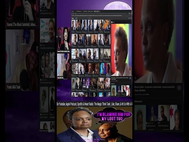 Is Lori Lightfoot & John Chaney Twins? Lol | (The Magic Think Tank Episode 86 Clip)
