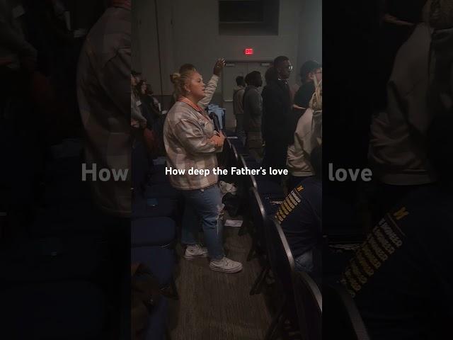 Worship song (How deep the Father's love) #freshtalk7 #shortvideo7
