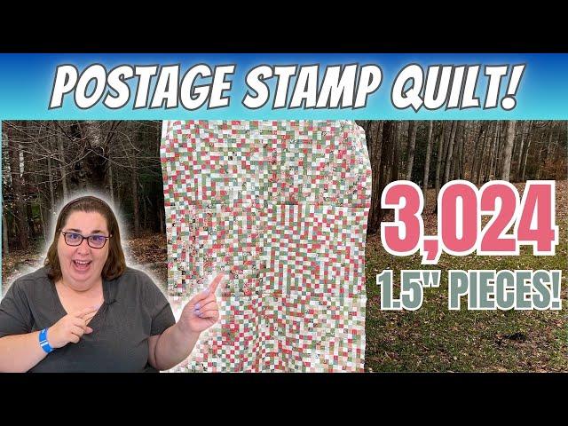 Create Your Own Stunning Postage Stamp Quilt in No Time