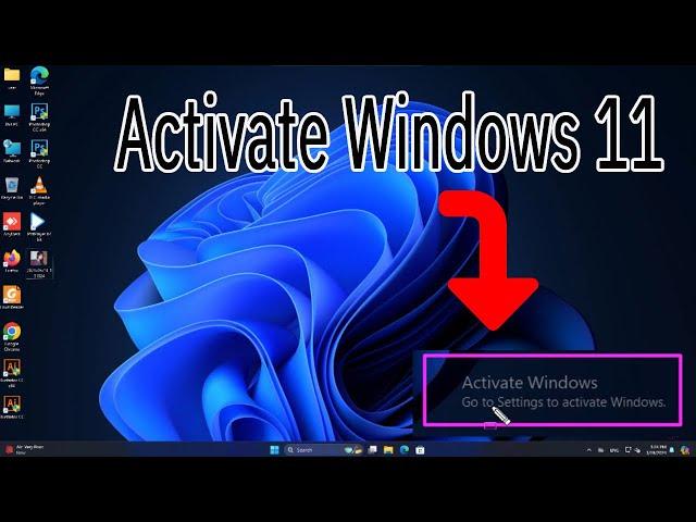 Permanently Remove: Activate Windows Go To Settings To Activate Windows Watermark on Windows 11.