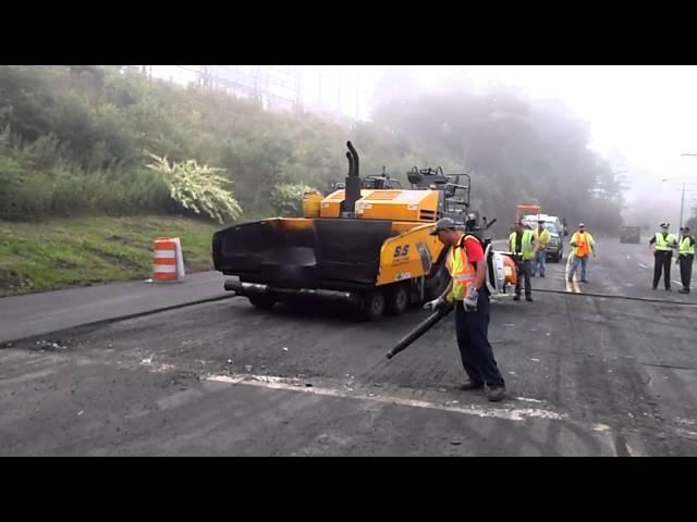 Using a Back Pack Leaf Blower to do a quality trench restoration project