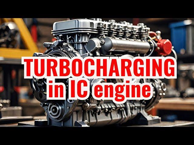 What is turbocharging in ic engine | turbocharging in ic engine