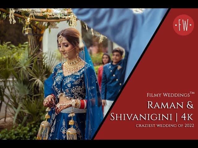 Raman & Shivangini Wedding Teaser 4K, Dolby Audio, Filmy Weddings