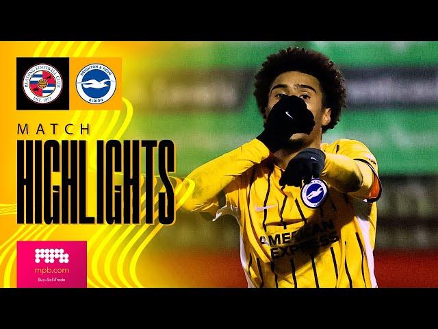 HIGHLIGHTS | Reading v Brighton U21s | PL Cup