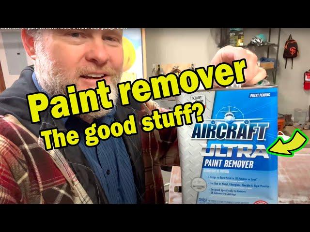 Surprise results! Aircraft ULTRA paint remover: Does it work? bdp garage ep31