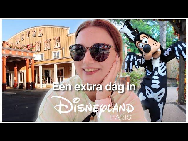 DISNEYLAND PARIS VLOG SEPTEMBER 2024 | EXTRA DAG IN DISNEYLAND & INCHECKEN IN DISNEY HOTEL CHEYENNE