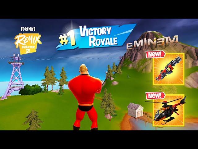 74 Elimination Solo Vs Squads "Zero Build" Gameplay Wins (Fortnite Remix chapter 2 PC)