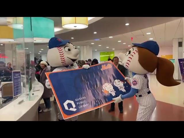 Get Your FREE QPL Special Edition Mets Library Card!