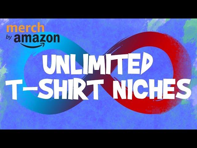 Find Unlimited T-Shirt Niches LIVE Merch by Amazon Research Tutorial