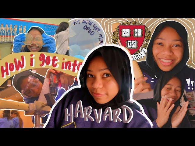 how i got into harvard  *stats, extracurriculars, essays, & more*