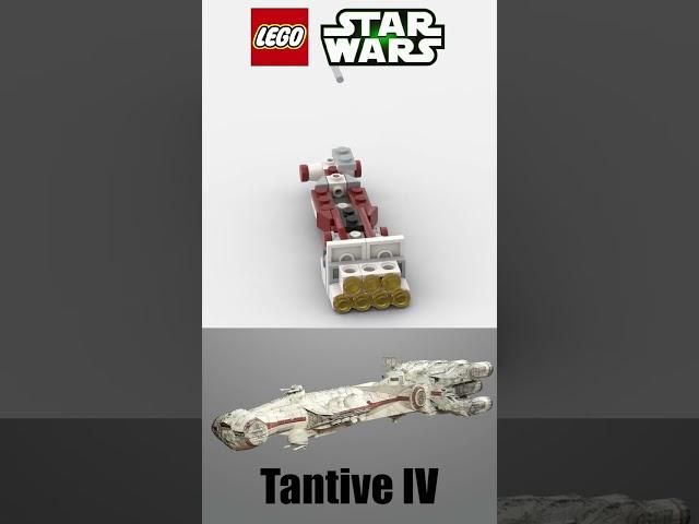 LEGO Starwars Tantive IV Speed build animation [75011]