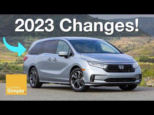 2023 Honda Odyssey Full Change List | New Sport Edition!