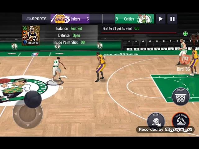 HOW TO ANKLE BREAK IN NBA LIVE MOBILE