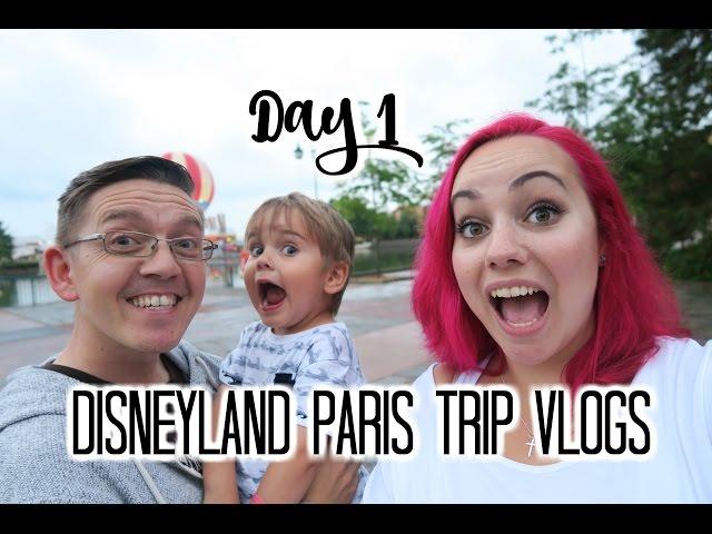 Day 1 at Disneyland Paris || Trip Vlogs || Disney Family Holiday || Sarah & Squirrel