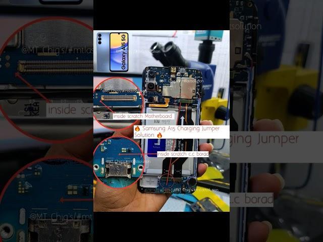 Samsung A15 Charging Jumper Solution 
