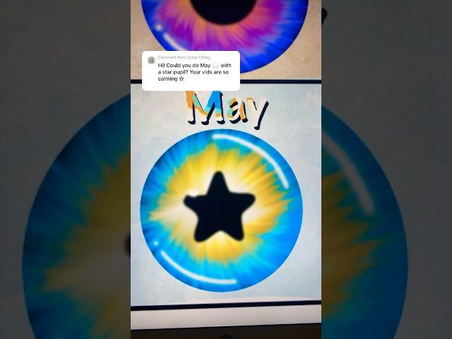 eye series | may️| #shorts #procreate #digitalart #summeronshorts #satisfying #art #series