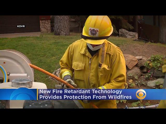 New Long-Term Fire Retardant Technology Aims To Provide Extra Layer Of Protection From Wildfires