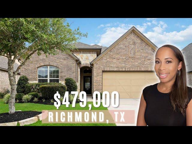 Richmond Texas HOUSE FOR SALE: Lake Lot | 3 Beds | Study | 2 bath | 2218 SF | Houston Suburb