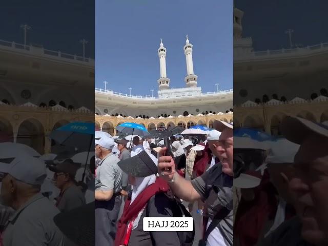 Hujjaj performing Tawaf al Ifadah #youtubeshorts  #islamicholysite #makkah #hajj #masjidalharam