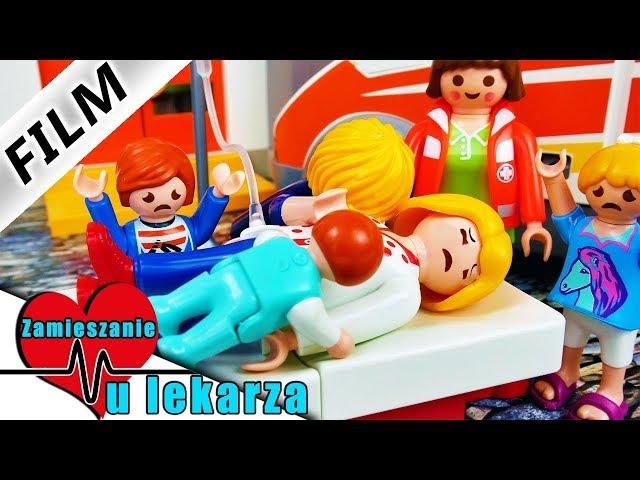 Zamieszanie u lekarza - film | EPIDEMIA w PLAYMOBIL CITY. Wróblewscy w szpitalu | Serial