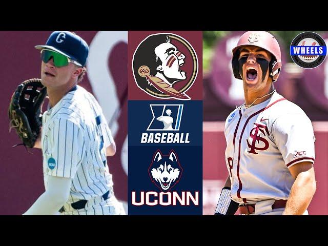 #8 Florida State vs UConn (AMAZING GAME!) | Supers G2 | 2024 College Baseball Highlights