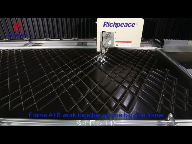Getonagain Automatic Non-stop Sewing Machine- heavy leather sample sewing