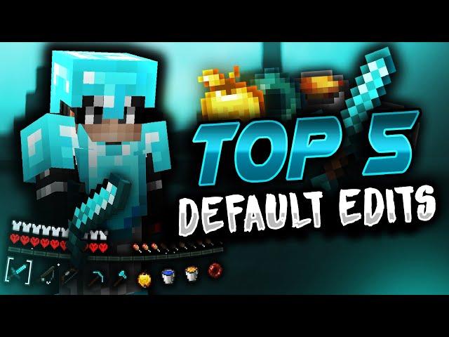 TOP 5 BEST Default Edits 16x (+ FPS)