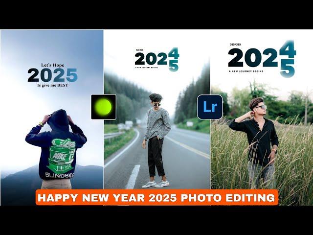 Happy new year 2025 photo editing | Happy new year photo editing | PicsArt editing