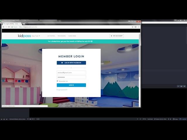 Kidpass demo