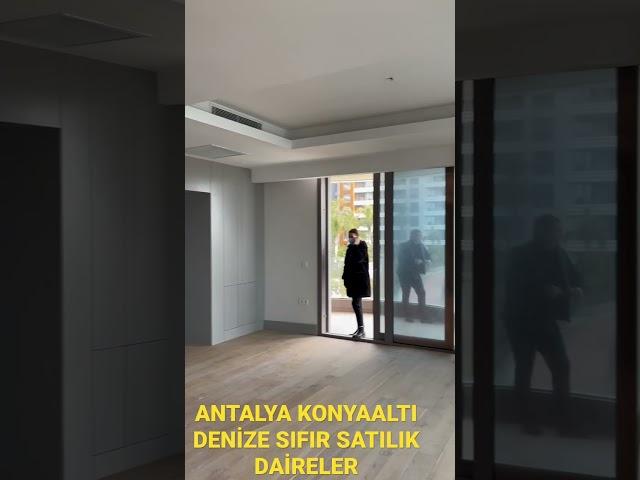 ANTALYA KONYAALTI DA DENİZE SIFIR SATILIK DAİRELER