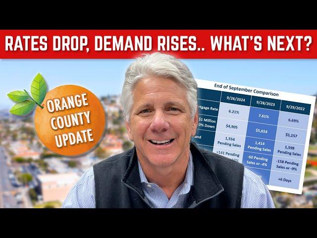 Orange County Housing Market Update: Rates Drop, Demand Rises—What’s Next? (10/3/24)