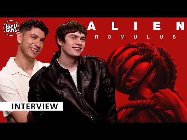 Spike Fearn & Archie Renaux | Alien Romulus | Practical Effects & Scares | Florence Pugh vs an Alien