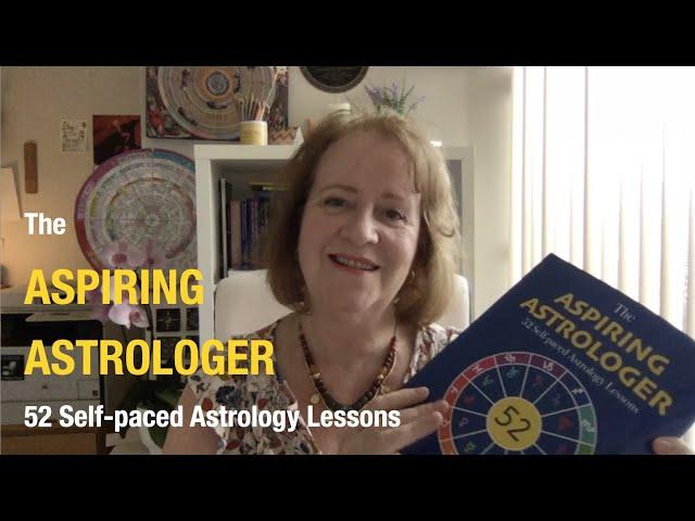 The Aspiring Astrologer 52 Self-paced Astrology Lessons - Book ⭐️