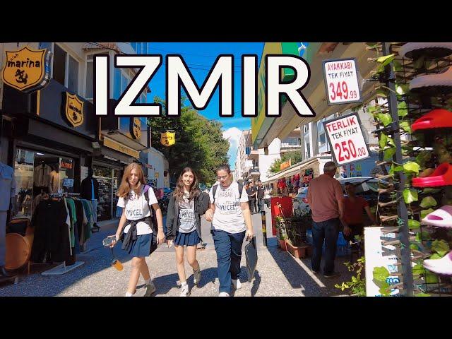 Explore İzmir's Şirinyer: The Rhythm of a Regular Day  4K Walking Tour ‍️