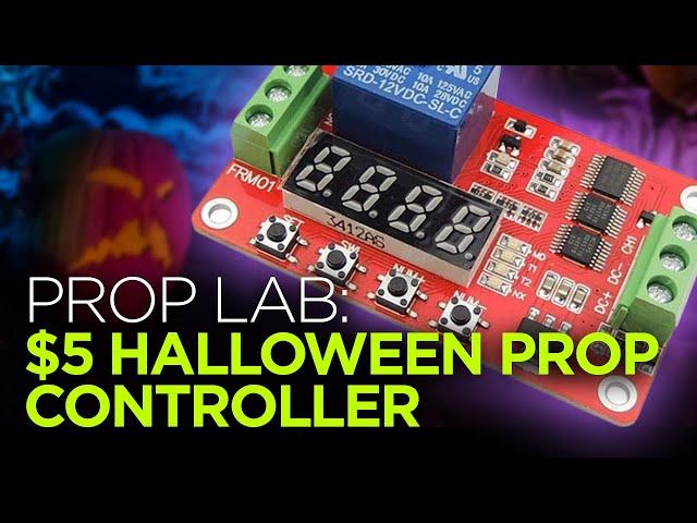 $5 Halloween Prop Controller!