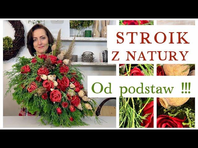 JAK ZROBIĆ STROIK Z NATURY / DIY / SZCZEGÓŁOWY INSTRUKTAŻ