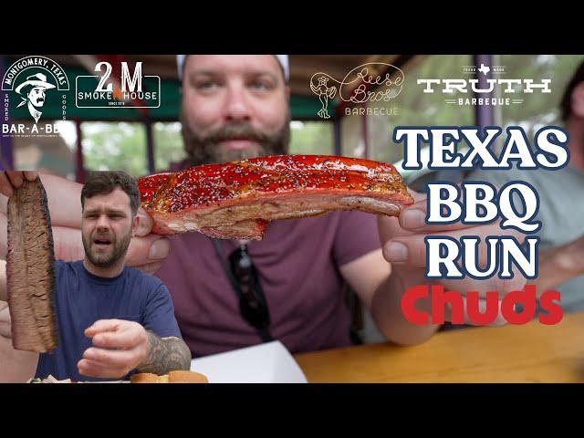 Eating Some Of The Best BBQ In Texas! | Chuds BBQ