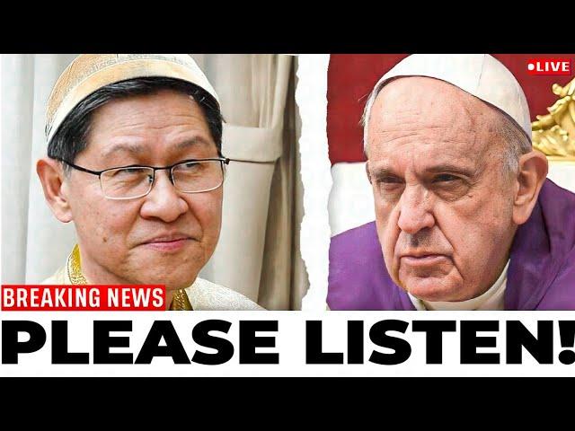 7 MINUTES AGO: Pope Francis Resigned & Luis Tangle Is OFFICIALLY Pope