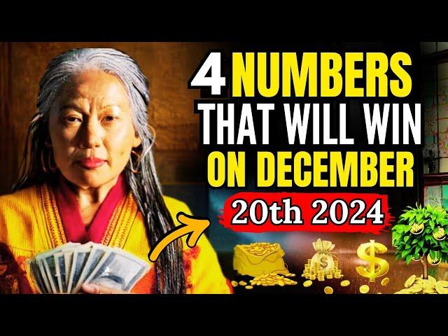 "Nostradamus Predictions:  4 Hot Numbers to Attract Wealth & Success on December 20th, 2024"