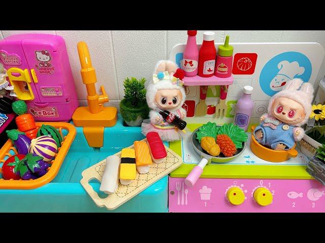 19 minutes Satisfying with Unboxing Hello Kitty Mini Kitchen and Appliances | ASMR (no music)