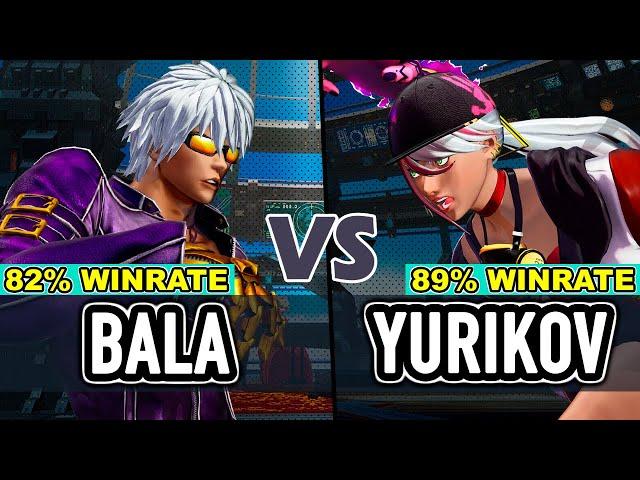 KOF XV ▰ BALA (K'/Ángel/Iori) vs YURIKOV (Isla/Meitenkun/Blue Mary)