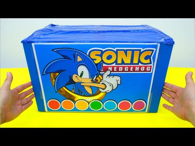 Sonic The Hedgehog Collection Unboxing Review ASMR | Sonic Mystery Box