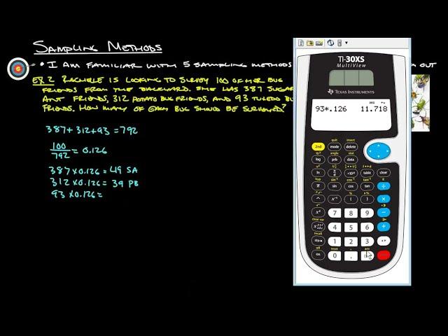 11B Sampling Methods