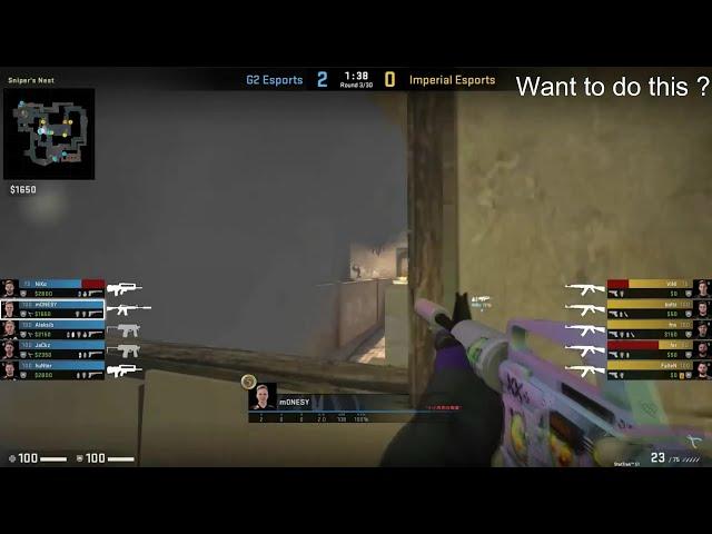 m0nesy one way smoke bug Tutorial (mirage window)