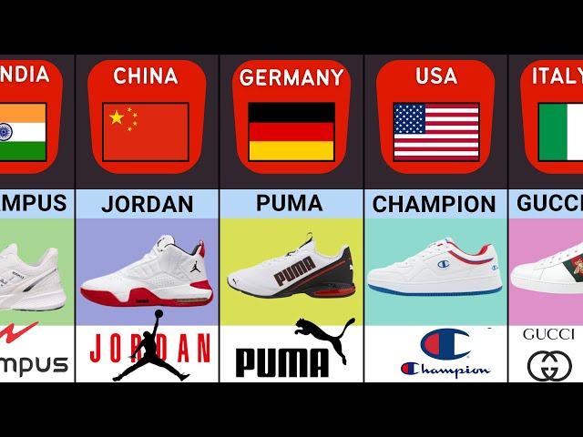 Shoes From Different Countries | Shoes Brands By Countries