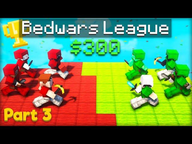 Dominating $300 Pro Bedwars League (Qualifiers Part 3)