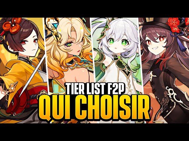 BIEN CHOISIR SON 5 ! Chiori, Hu Tao, Nahida ou Xilonen (CHOIX DIFFICILE!) - Genshin 5.1